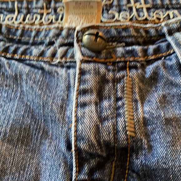 Distressed jean shorts - Picture 3 of 4